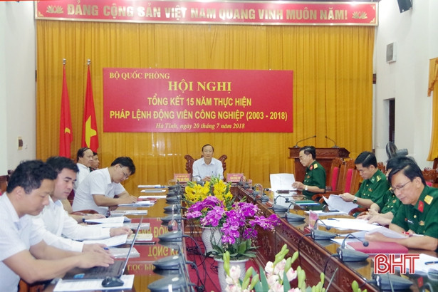 Hà Tĩnh thực hiện hiệu quả công tác động viên công nghiệp