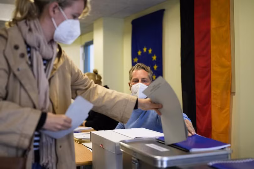 Không khí cử tri Đức đi bỏ phiếu bầu Quốc hội liên bang