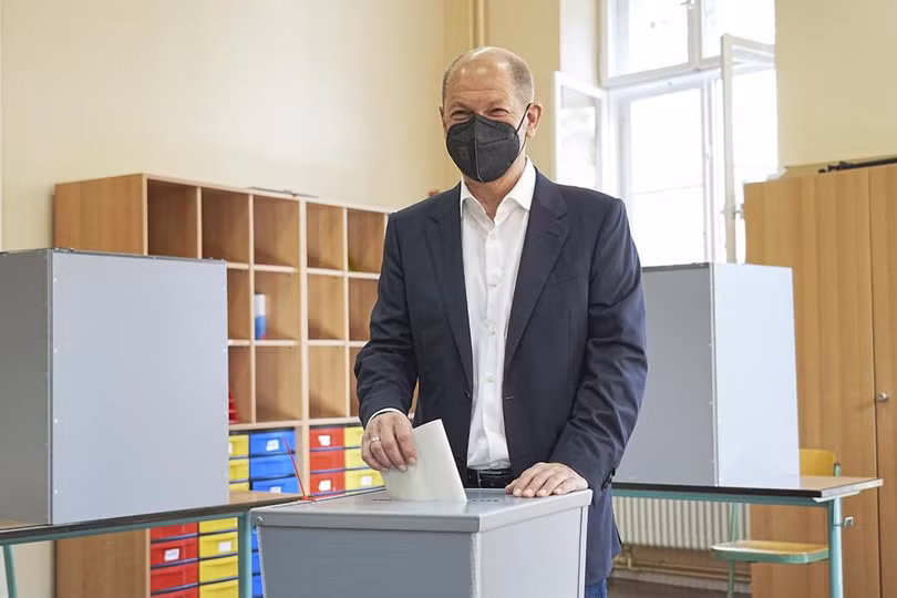 Không khí cử tri Đức đi bỏ phiếu bầu Quốc hội liên bang