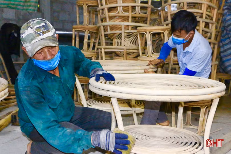 Đưa sản phẩm mây tre đan “made in Hà Tĩnh” vươn tầm thế giới