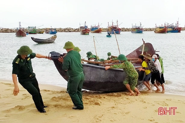 Bộ đội Biên phòng Hà Tĩnh chủ động phương án phòng chống thiên tai, tìm kiếm cứu nạn