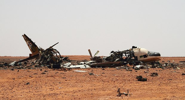 Libya: Va chạm máy bay trực thăng, một tướng quân đội tử vong hình ảnh 1 Libya: Va chạm máy bay trực thăng, một tướng quân đội tử vong