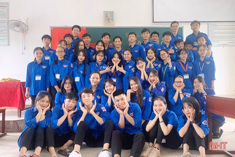 Lớp học ở TX Kỳ Anh có 100% học sinh trúng tuyển đại học