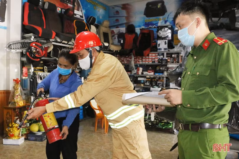 Thấy gì từ mô hình “Tổ tự quản an toàn về phòng cháy chữa cháy” đầu tiên ở Hà Tĩnh?