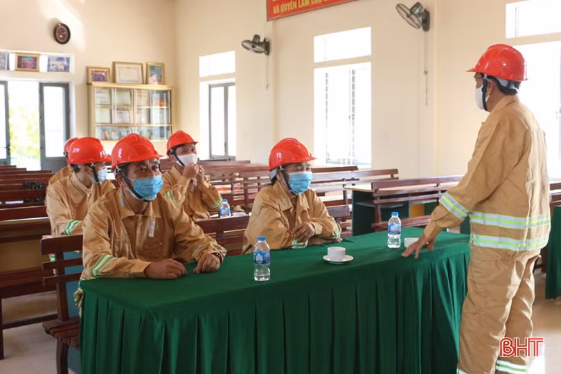 Mô hình tự quản về PCCC ở Hà Tĩnh giúp người dân yên tâm đón tết