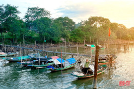 Bến Giang Đình - Dấu ấn Nghi Xuân bát cảnh xưa