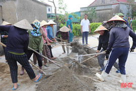 60 ngày cao điểm xây dựng nông thôn mới ở Mai Phụ