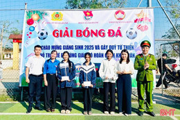 Tuổi trẻ Hà Tĩnh tổ chức nhiều hoạt động ý nghĩa dịp Giáng sinh 