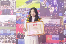 Nữ sinh Hà Tĩnh được tuyên dương “Học sinh 3 tốt” cấp Trung ương