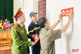 Sẵn sàng phương án PCCC tại các điểm bỏ phiếu 