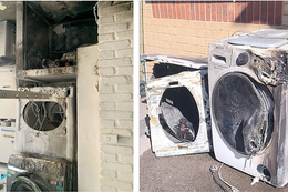 Nguy hiểm cháy, nổ từ máy sấy quần áo trong mùa nồm ẩm