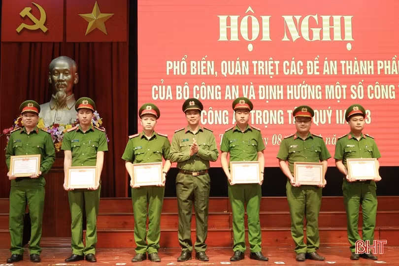 7 xã ở Hà Tĩnh hoàn thành cấp căn cước công dân