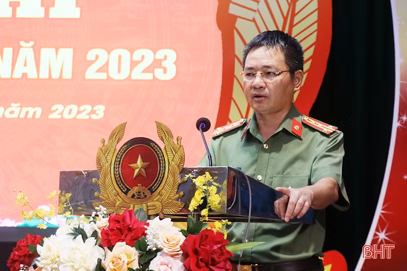 Tranh tài bí thư chi bộ giỏi ngành Công an Hà Tĩnh