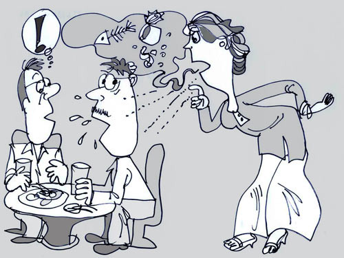 Truyện cười: Vợ tôi cũng thấy cảnh ấy