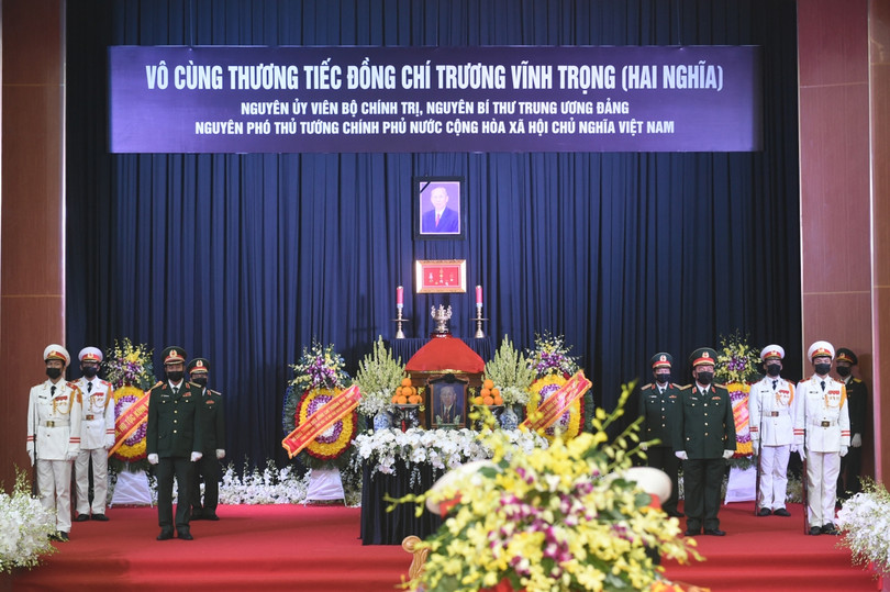 Lãnh đạo Đảng, Nhà nước viếng nguyên Phó Thủ tướng Trương Vĩnh Trọng