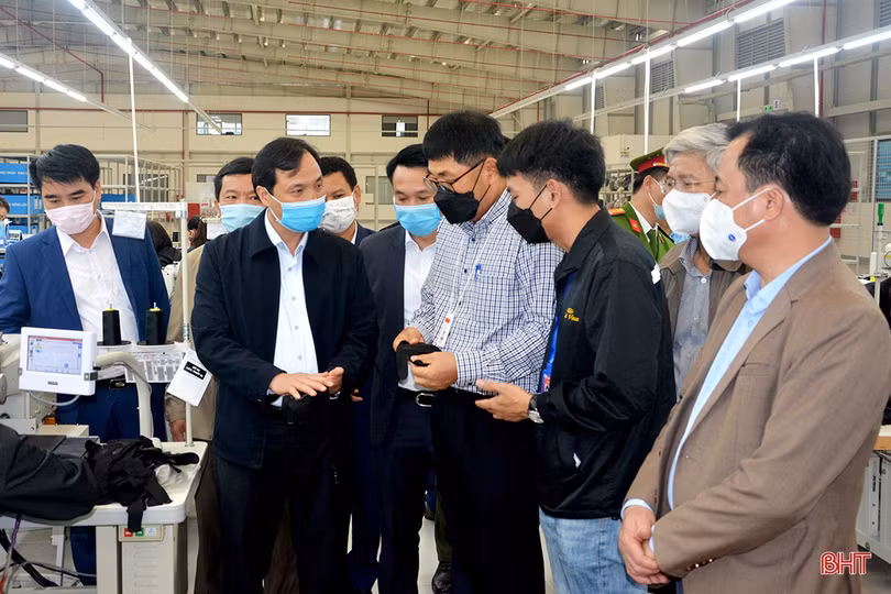 Hà Tĩnh sẽ đáp ứng đủ nguồn nhân lực cho Công ty TNHH Haivina Hồng Lĩnh