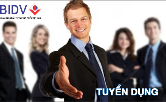 BIDV chi nhánh Kỳ Anh tuyển dụng 05 cán bộ