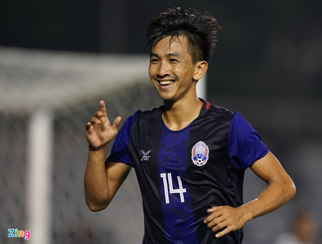 Đè bẹp U22 Timor Leste 5-0, Campuchia đứng đầu bảng A
