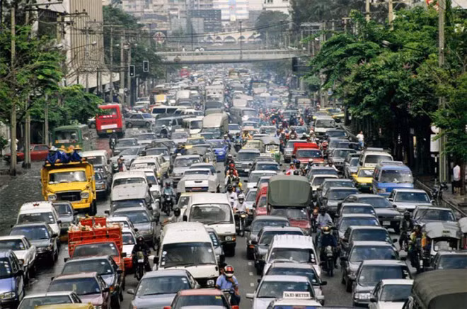 Nạn kẹt xe tại nơi tổ chức SEA Games 30