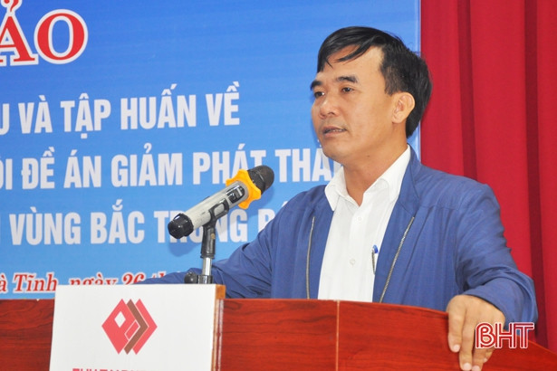Hà Tĩnh thực hiện đề án giảm phát thải và chuyển quyền giảm phát thải vùng Bắc Trung bộ