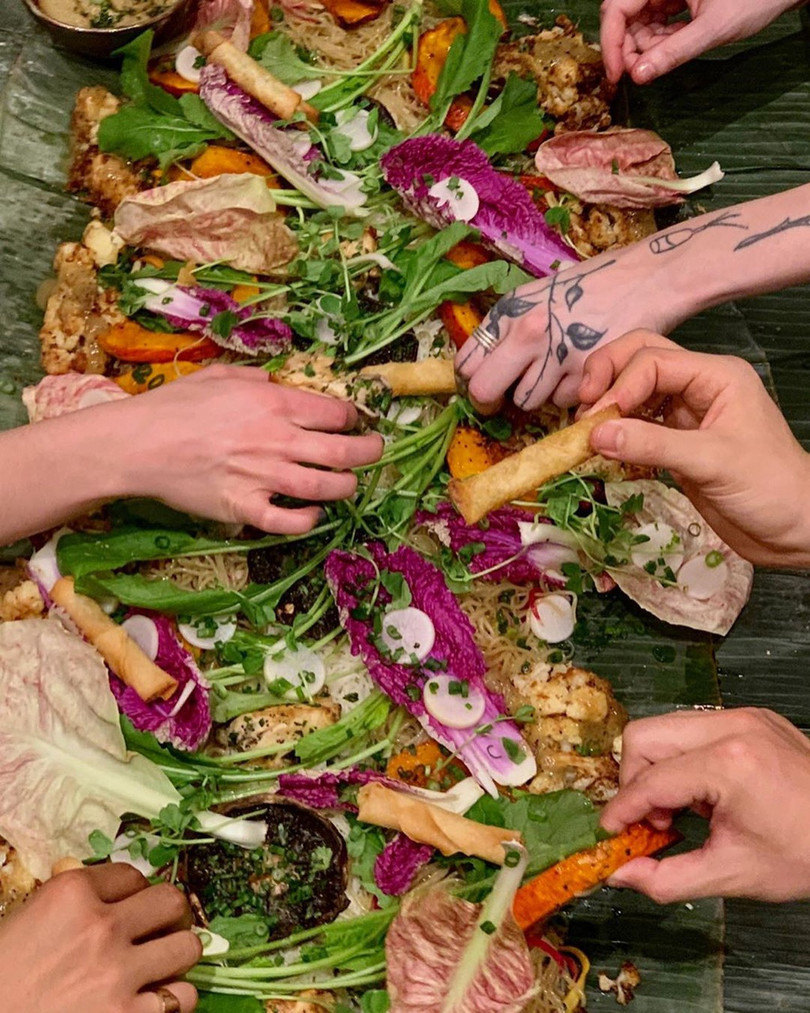 Tiệc ăn bốc của người Philippines