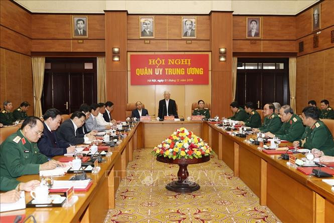 Tổng Bí thư, Chủ tịch nước chủ trì Hội nghị tổng kết công tác quân sự, quốc phòng năm 2019