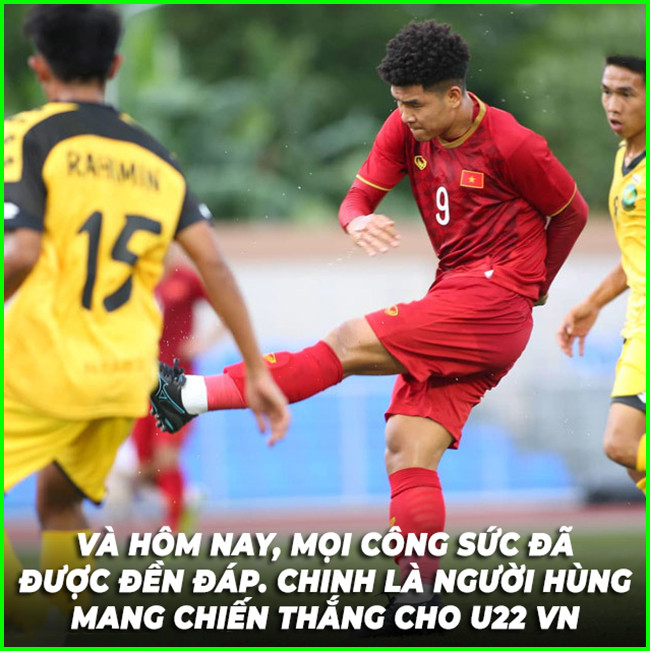 Dân mạng chế ảnh Bùi Tiến Dũng Dân mạng chế ảnh Bùi Tiến Dũng “mờ nhạt” nhất trận với U22 Brunei