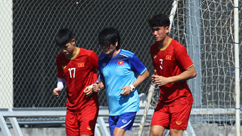 U22 Việt Nam chắc chắn mất 2 trụ cột trận gặp U22 Lào