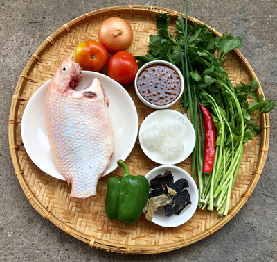 Cá diêu hồng sốt tương đậm đà, hấp dẫn