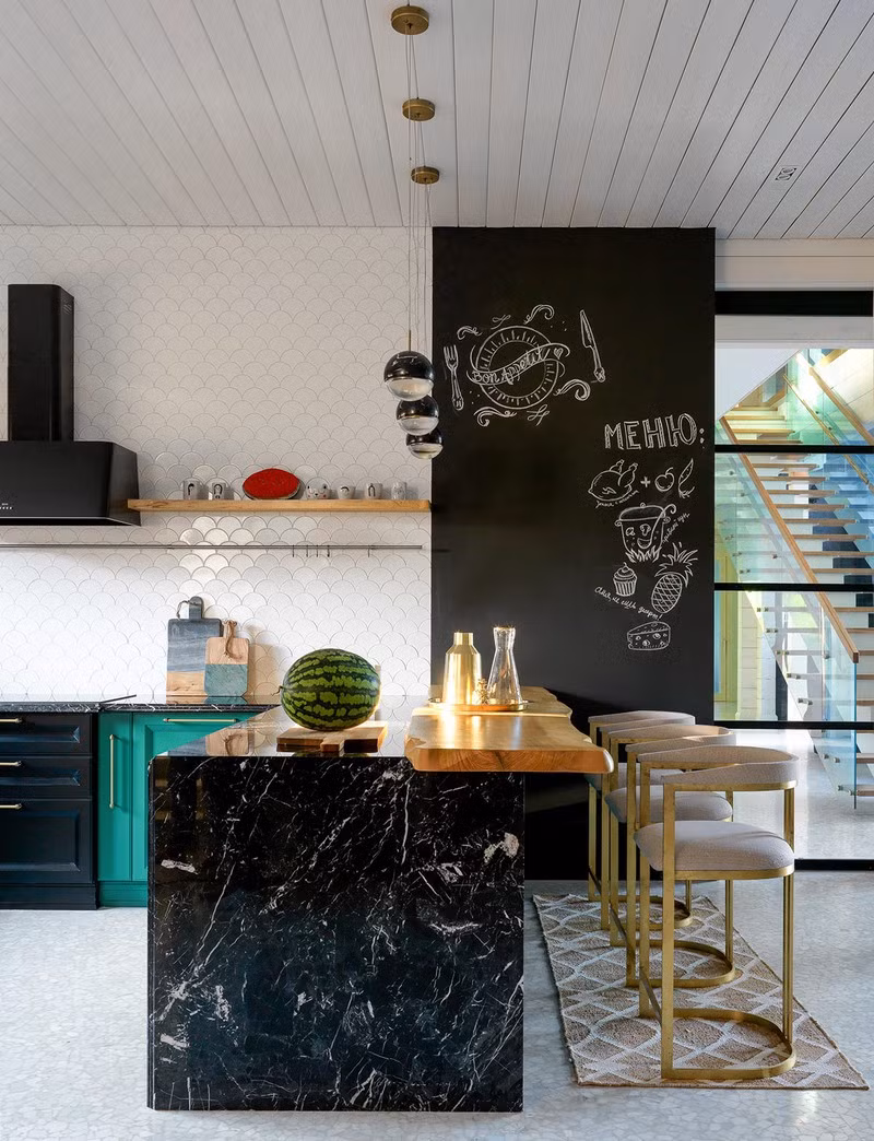 Ngôi nhà sở hữu nhiều màu sắc như một bức tranh