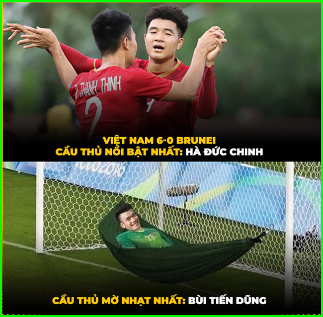Dân mạng chế ảnh Bùi Tiến Dũng Dân mạng chế ảnh Bùi Tiến Dũng “mờ nhạt” nhất trận với U22 Brunei