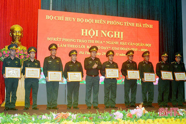 Nâng cao chất lượng công tác hậu cần ở Bộ đội biên phòng Hà Tĩnh