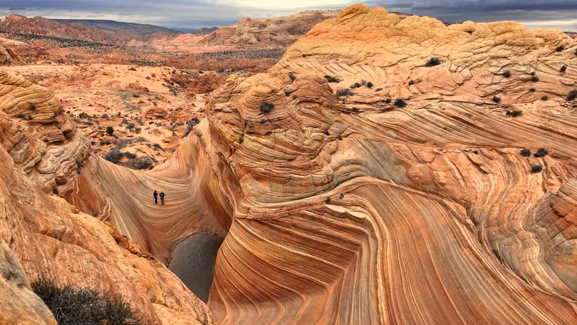 Kỳ quan địa chất tựa vùng đất ngoài hành tinh