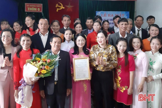 Ra mắt CLB Xây dựng gia đình hạnh phúc - NTM kiểu mẫu đầu tiên ở huyện miền núi Hương Khê