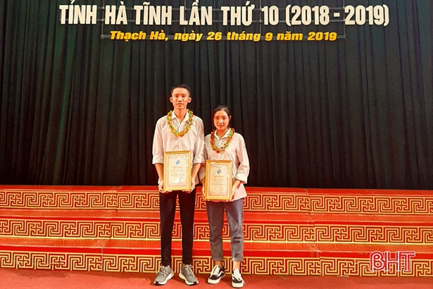 2 học sinh Hà Tĩnh sáng tạo thành công phần mềm “nhập điểm bằng giọng nói