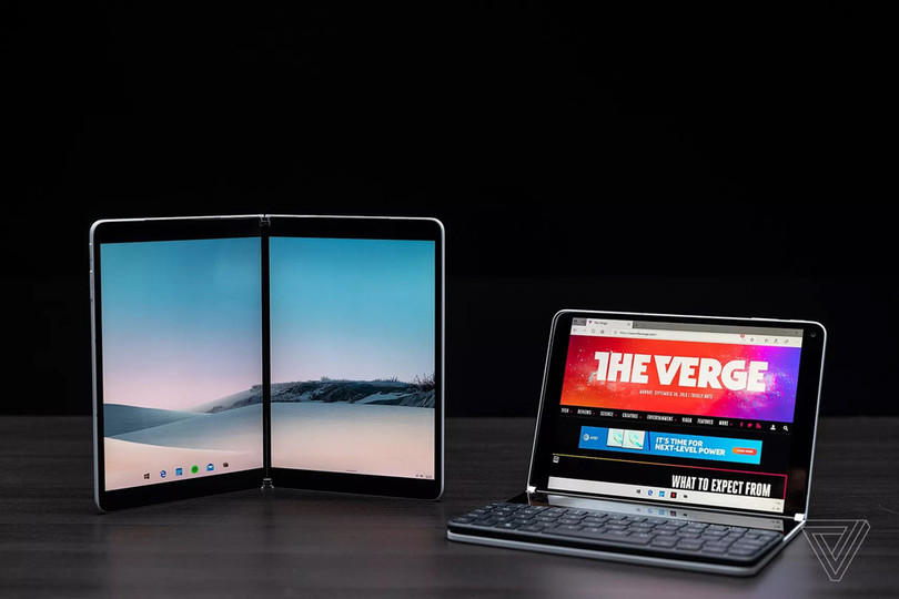 Microsoft ra mắt laptop 2 màn hình, mỏng kinh ngạc