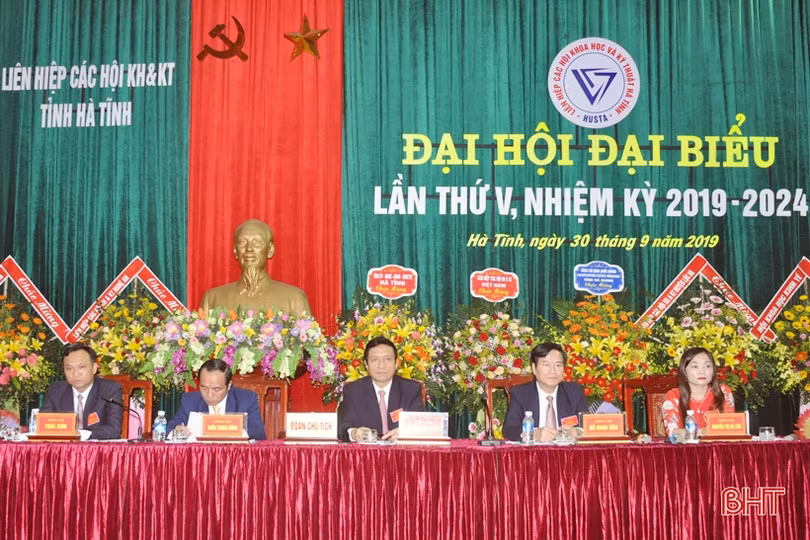 Ông Đỗ Khoa Văn trúng cử Chủ tịch Liên hiệp các Hội KH&KT Hà Tĩnh