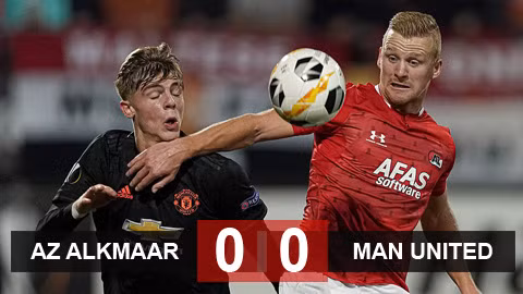 Thi đấu lép vế, M.U may mắn rời Hà Lan với 1 điểm