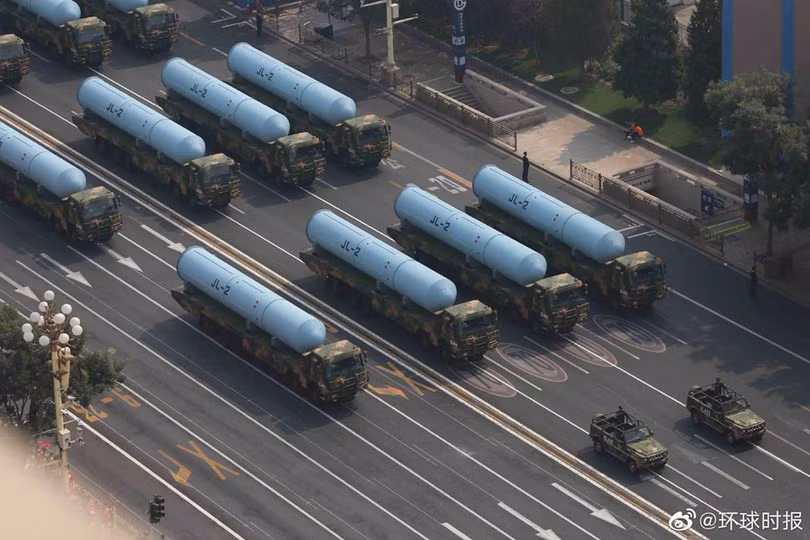 Những vũ khí Trung Quốc lần đầu công khai tại duyệt binh 70 năm