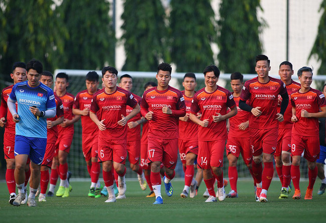 Điểm danh 23 cầu thủ ĐT Việt Nam tham dự trận đấu với ĐT Malaysia