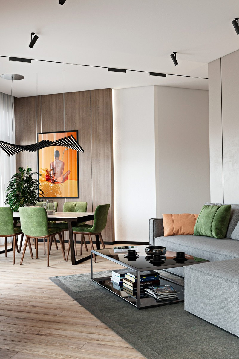 căn hộ 2 phòng ngủ được thiết kế đẹp mắt hình 3 Căn hộ 2 phòng ngủ được thiết kế đẹp mắt