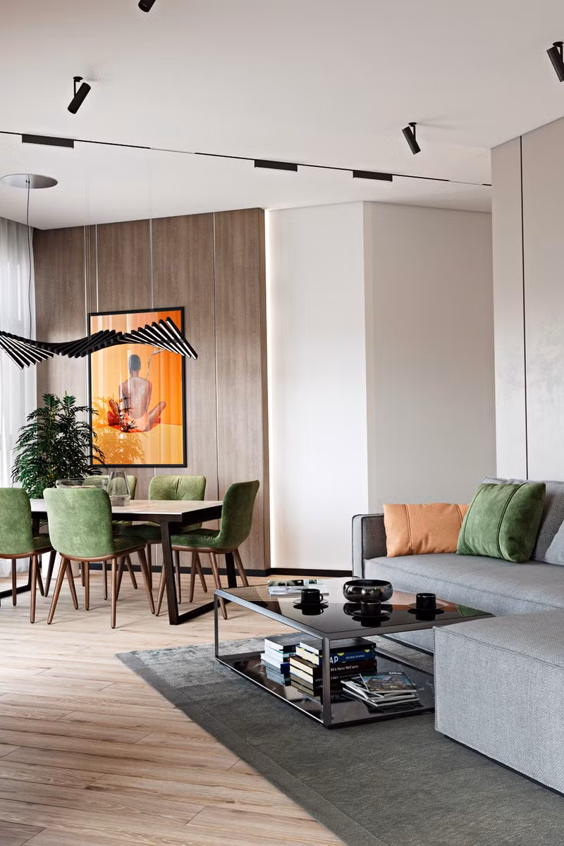 Căn hộ 2 phòng ngủ được thiết kế đẹp mắt