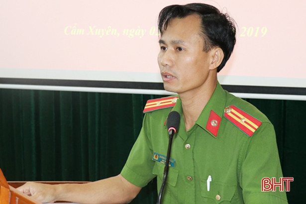 Tuyên truyền pháp luật cho đối tượng đang chấp hành án tại Cẩm Xuyên