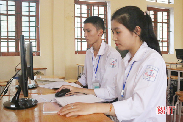 2 học sinh Hà Tĩnh sáng tạo thành công phần mềm “nhập điểm bằng giọng nói