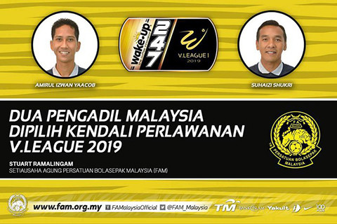 Sau án treo còi, V.League sẽ có 2 trọng tài ngoại thổi trận cầu đinh
