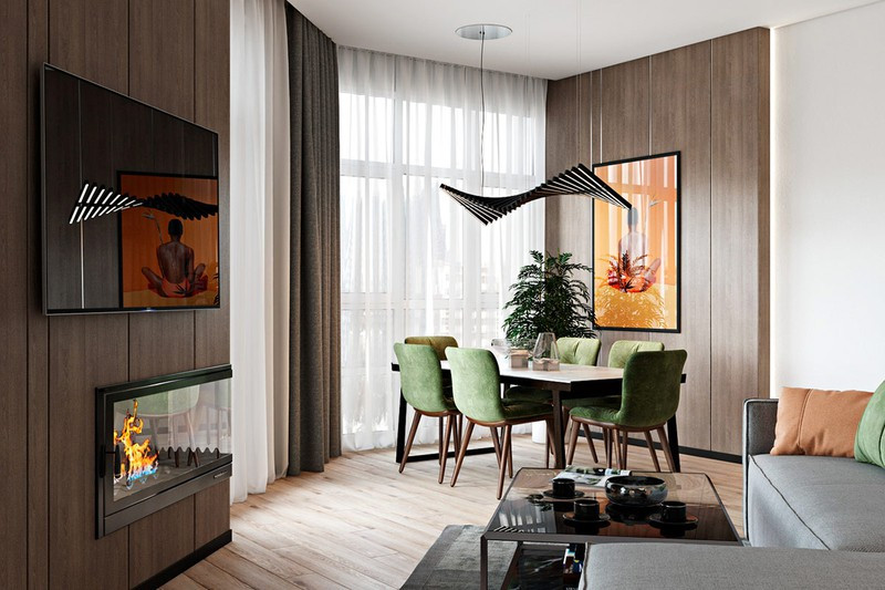 căn hộ 2 phòng ngủ được thiết kế đẹp mắt hình 4 Căn hộ 2 phòng ngủ được thiết kế đẹp mắt