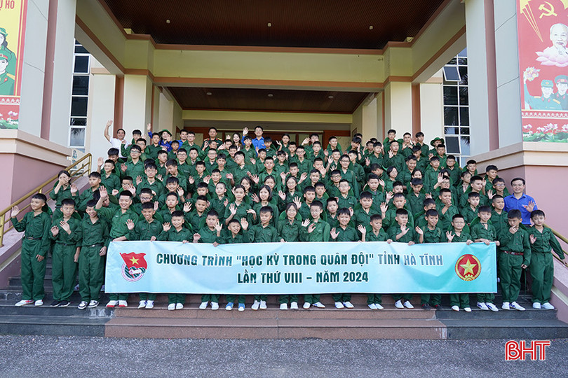 Các chương trình chính thống dành cho thiếu nhi đều có sự phối hợp giữa nhà trường, địa phương và thông tin rõ ràng về ban tổ chức. (Trong ảnh: Chương trình "Học kỳ quân đội" tỉnh Hà Tĩnh năm 2024 do Tỉnh đoàn Hà Tĩnh phối hợp với Bộ Chỉ huy Quân sự tỉnh tổ chức). Các chương trình chính thống dành cho thiếu nhi đều có sự phối hợp giữa nhà trường, địa phương và thông tin rõ ràng về ban tổ chức. (Trong ảnh: Chương trình "Học kỳ quân đội" tỉnh Hà Tĩnh năm 2024 do Tỉnh đoàn Hà Tĩnh phối hợp với Bộ Chỉ huy Quân sự tỉnh tổ chức).