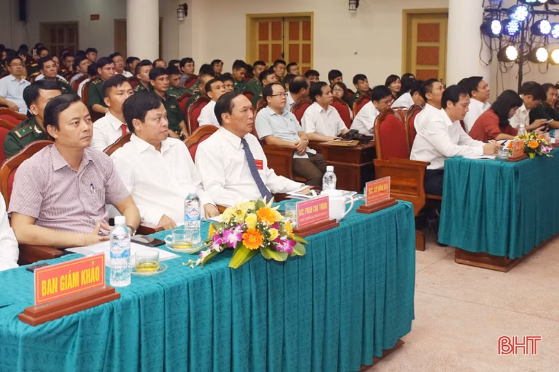 17 thí sinh tranh tài Hội thi Báo cáo viên giỏi cấp tỉnh Hà Tĩnh năm 2019