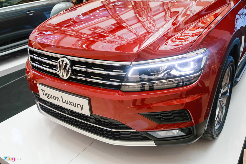 Volkswagen Tiguan Allspace bản cao cấp nhất ra mắt Việt Nam, giá 1,85 tỷ