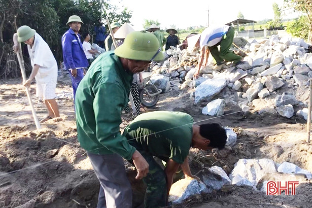 Xây dựng nhà tình nghĩa trị giá 150 triệu đồng cho gia đình chính sách ở Lộc Hà